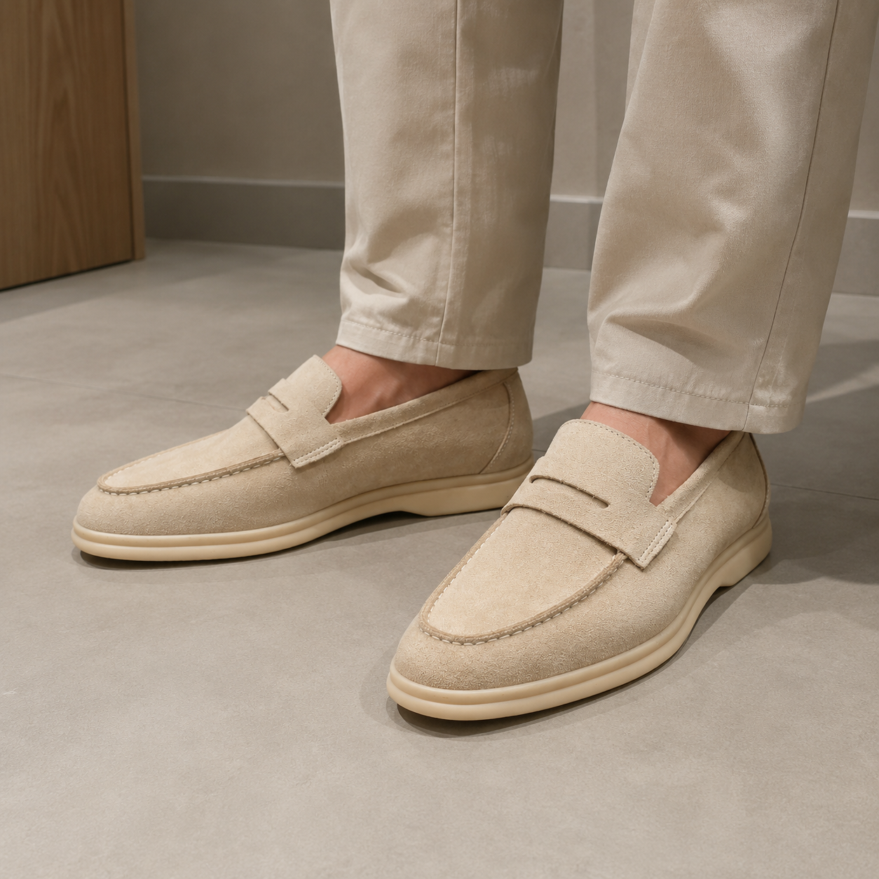 Men's Suede Loafers