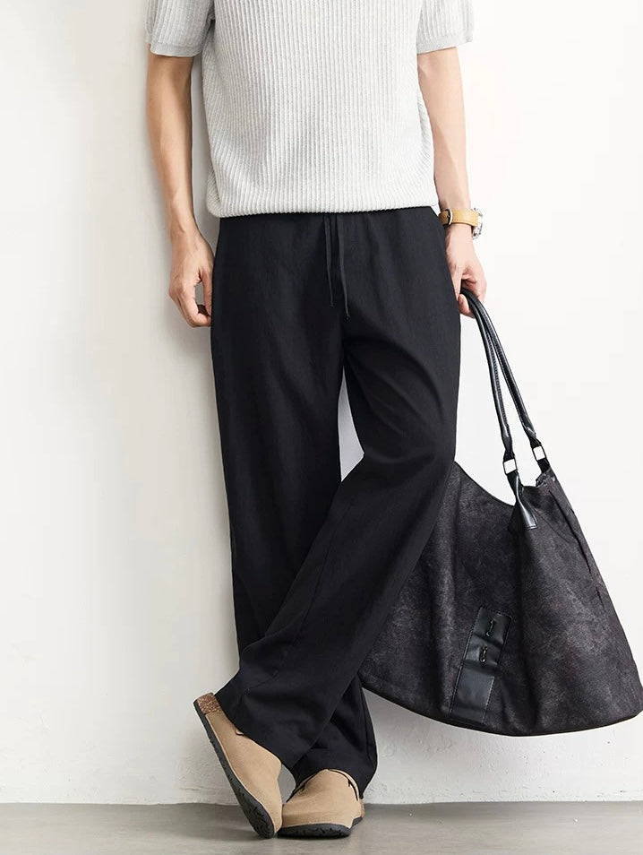 Linen Straight Pants