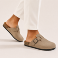 Men's Casual Buckle Clogs