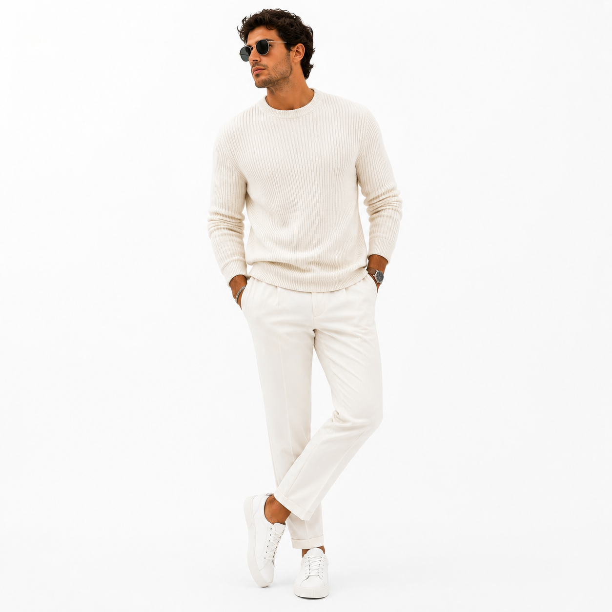 Essential White Sneakers